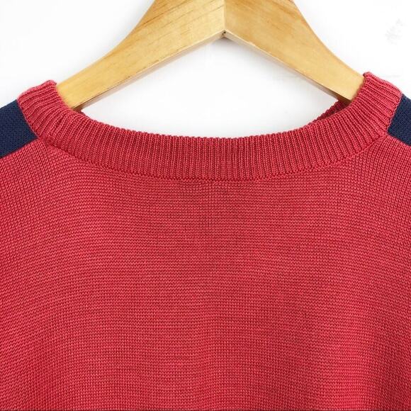 VTG Gabicci Italian Knit Wool Blend Eclectic Grandpa Pullover Sweater Sz Medium - Picture 15 of 16